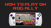 How to Play TCG Card Shop Simulator on ROG Ally